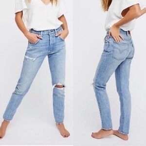 NWT Free People Levi 501 Skinny